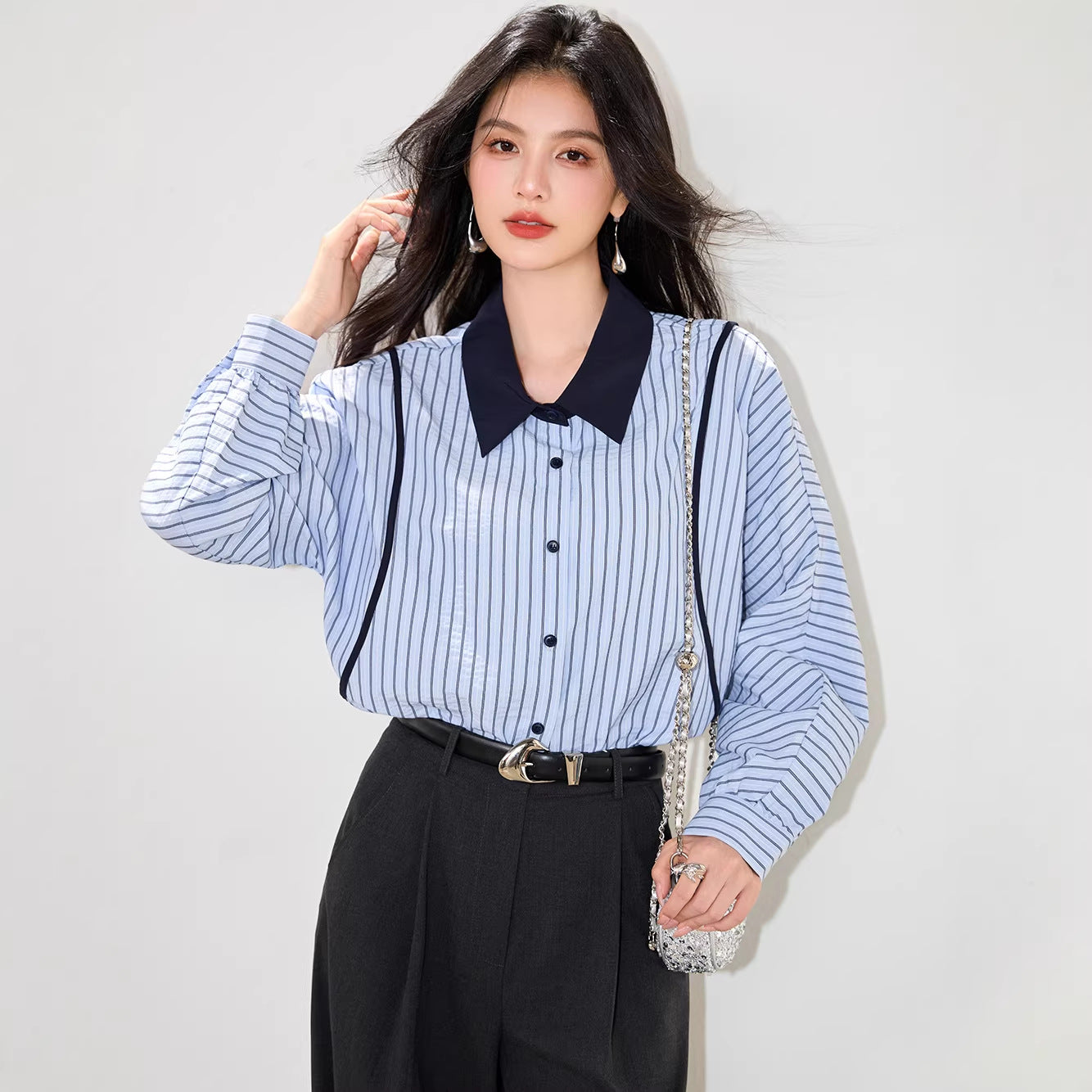 Loose Fit  Occasion: Casual, Office Wear  Gender: Female  Type of Clothing: Shirt