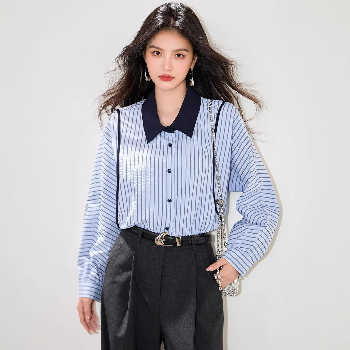 Loose Fit  Occasion: Casual, Office Wear  Gender: Female  Type of Clothing: Shirt