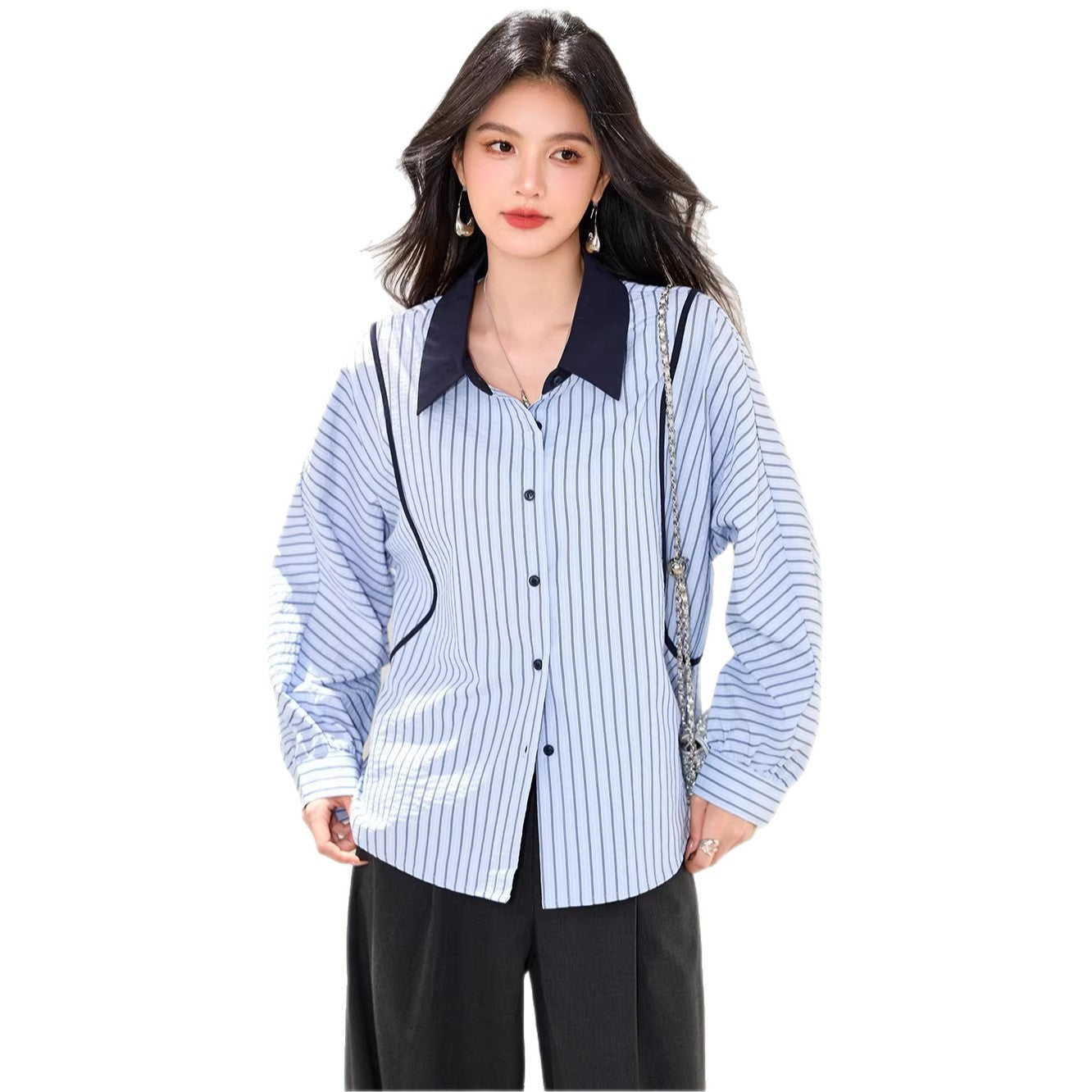Loose Fit  Occasion: Casual, Office Wear  Gender: Female  Type of Clothing: Shirt