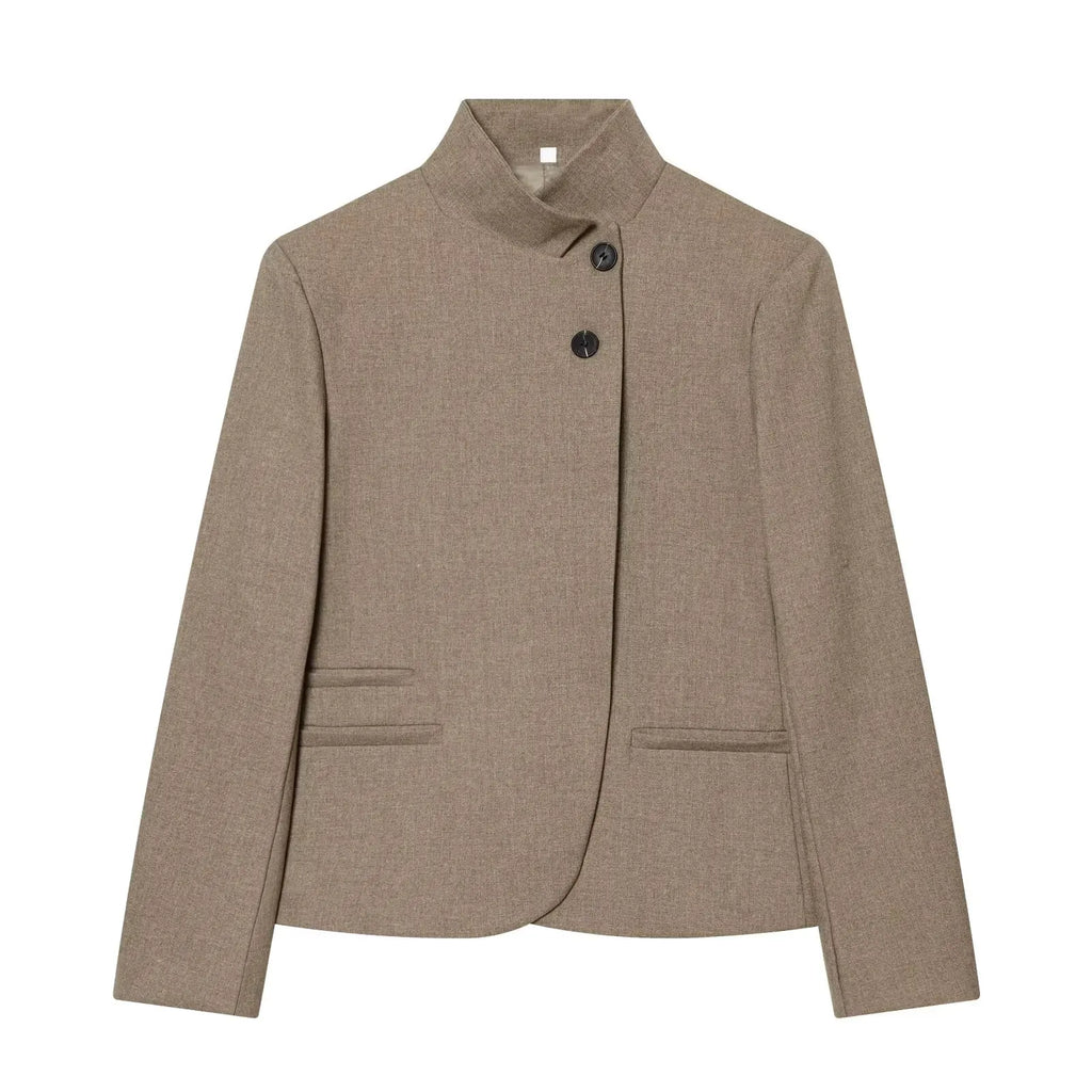 Women's Autumn Blazers Blouse 2026 New Fashion Young Women's Elegant