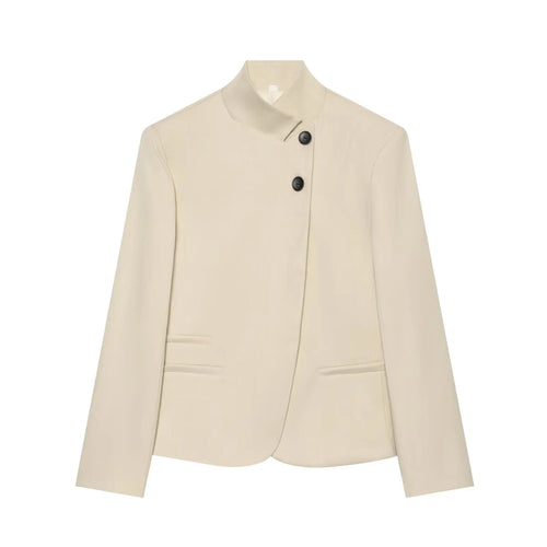 Women's Autumn Blazers Blouse 2026 New Fashion Young Women's Elegant
