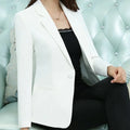 Women Blazer Office Ladies Elegant Outwear Long Sleeve Work Wear